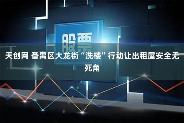 天创网 番禺区大龙街“洗楼”行动让出租屋安全无死角